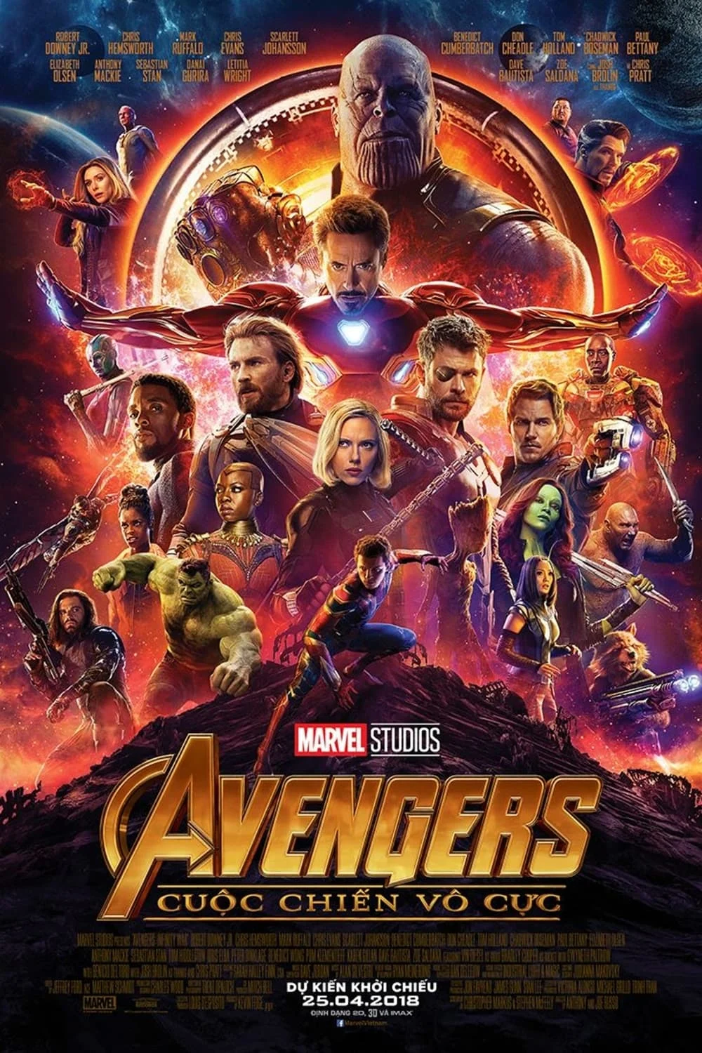 Xem phim Avengers: Cuộc Chiến Vô Cực - Full HD Vietsub