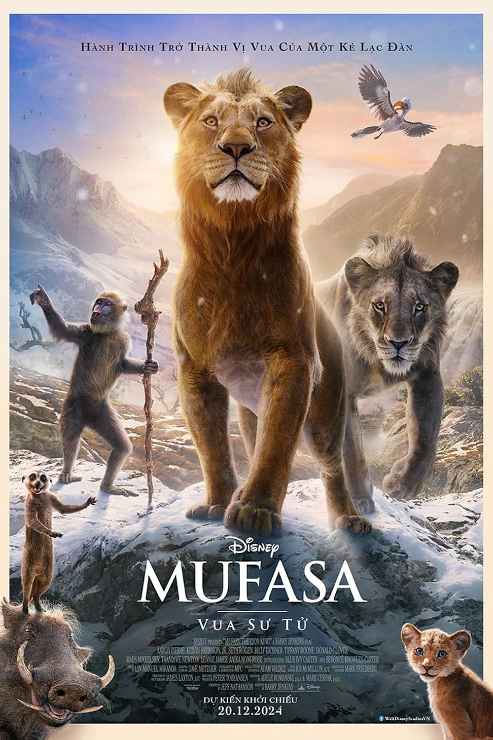 Xem phim Mufasa: Vua Sư Tử - Full HD Vietsub